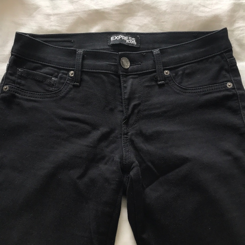 Express Black Jean Leggings